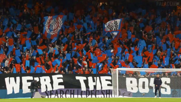 Pitchside: Zaha scores in draw vs Brighton